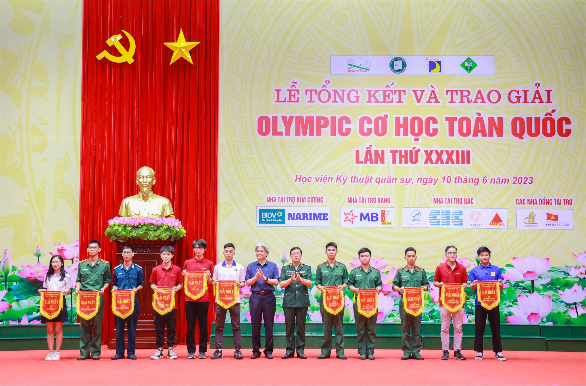 Sinh viên HaUI đạt thành tích cao tại Kỳ thi Olympic Cơ học toàn quốc lần thứ XXXIII