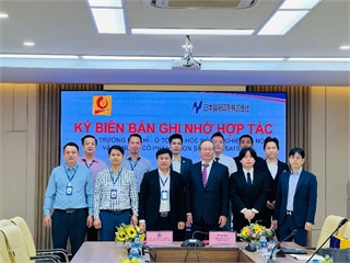 Ký kết thỏa thuận ghi nhớ hợp tác giữa Trường Cơ khí – Ô tô, Đại học Công nghiệp Hà Nội với Công ty Cổ phần Nihon Boueki Insatsu