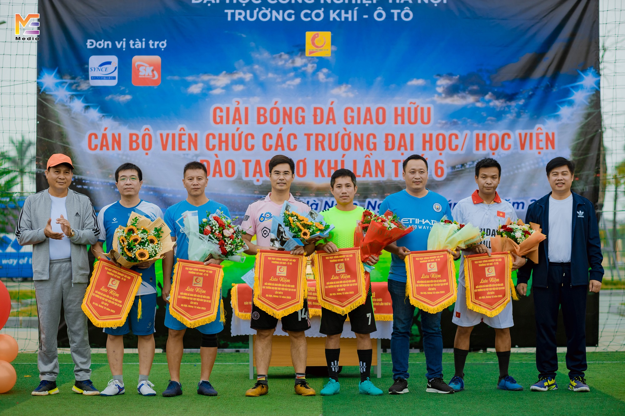 Sôi nổi giải bóng đá giao hữu các Trường/Học viện đạo tạo Cơ khí lần thứ 6