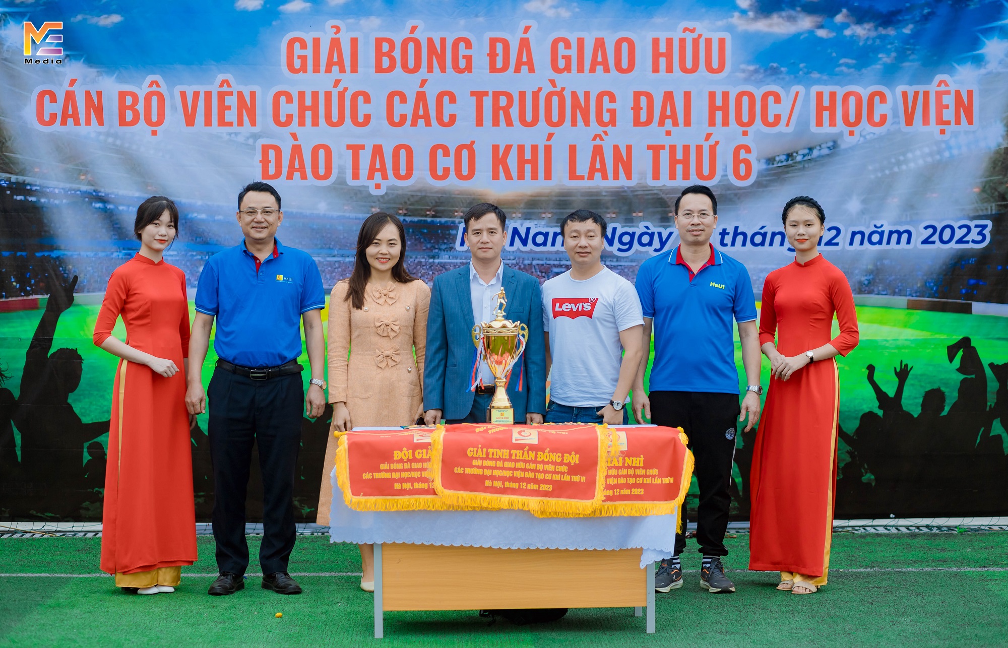 Sôi nổi giải bóng đá giao hữu các Trường/Học viện đạo tạo Cơ khí lần thứ 6