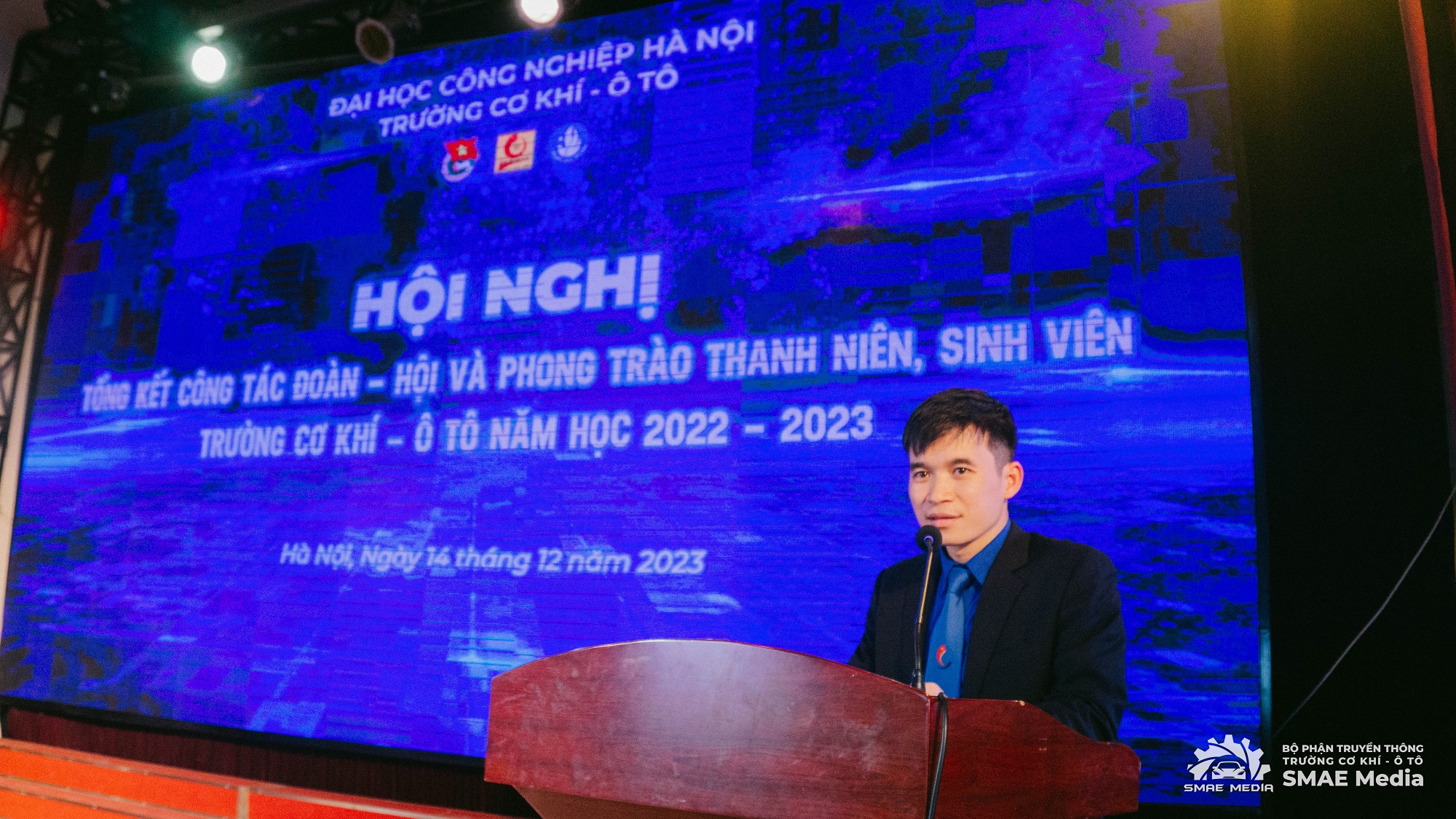 Hội nghị tổng kết công tác Đoàn – Hội và phong trào thanh niên, sinh viên Trường Cơ khí – Ô tô năm học 2022-2023, triển khai nhiệm vụ công tác năm học 2023-2024