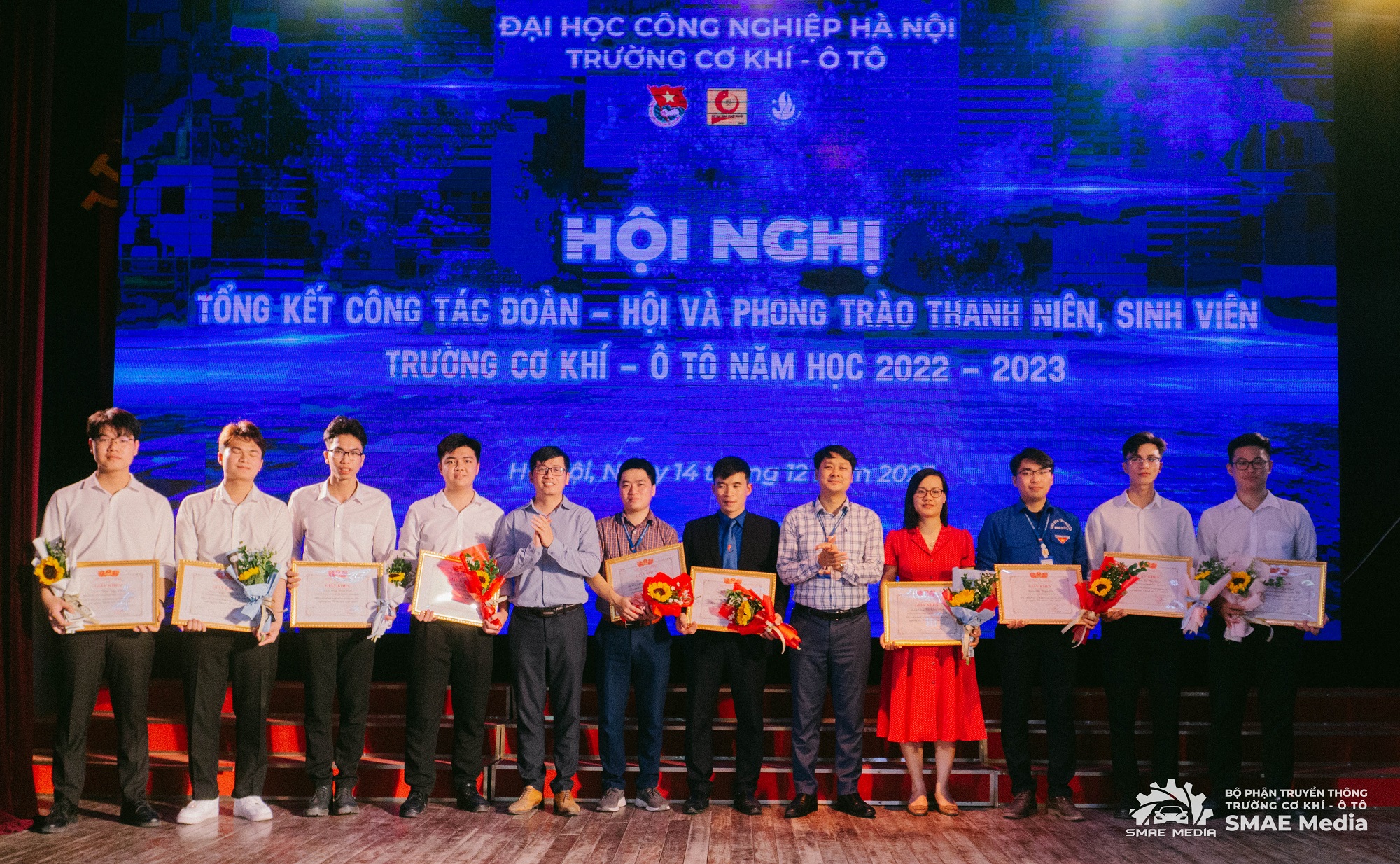 Hội nghị tổng kết công tác Đoàn – Hội và phong trào thanh niên, sinh viên Trường Cơ khí – Ô tô năm học 2022-2023, triển khai nhiệm vụ công tác năm học 2023-2024