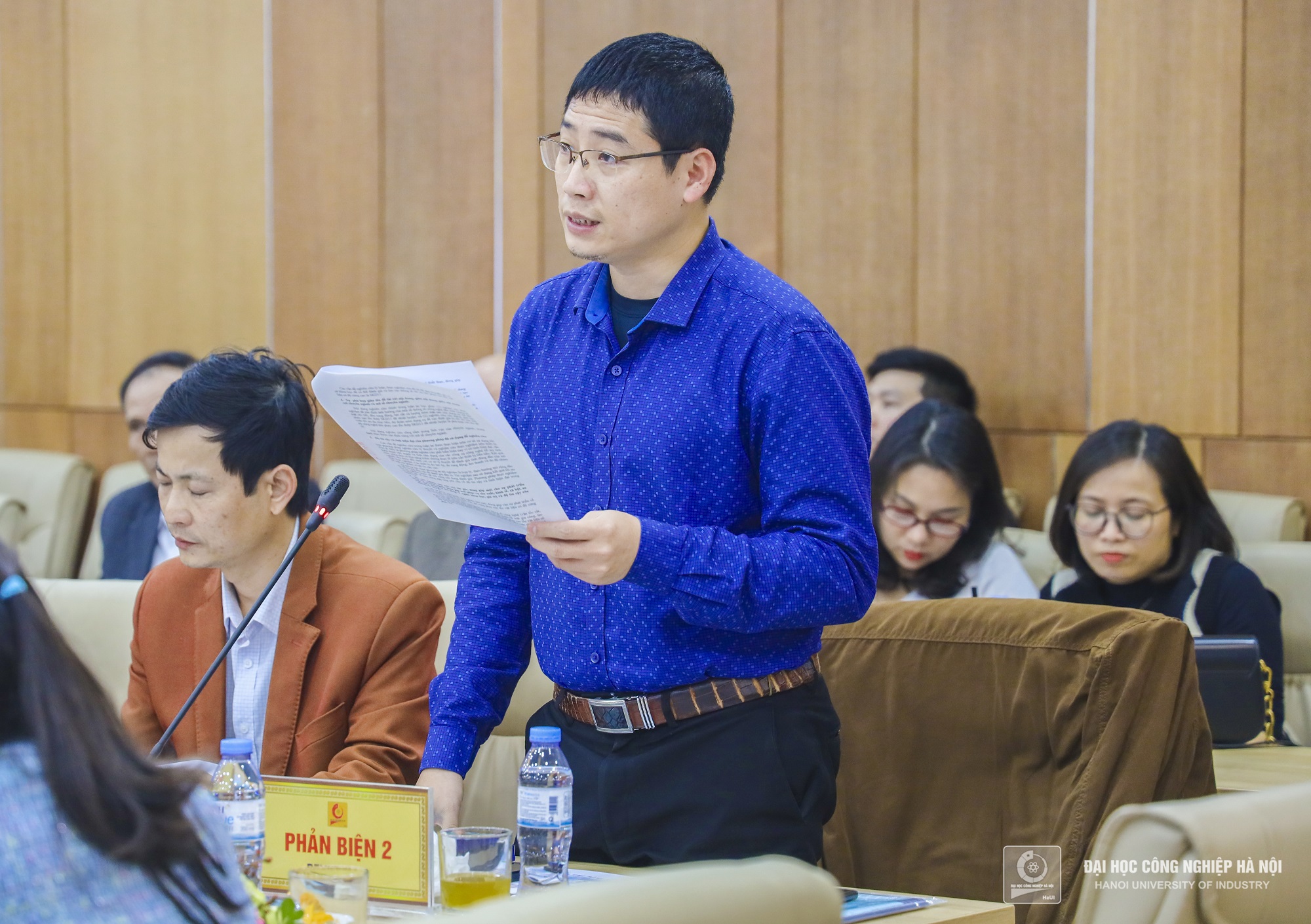 Bảo vệ thành công luận án tiến sĩ cấp Trường cho NCS Lê Thế Hưng