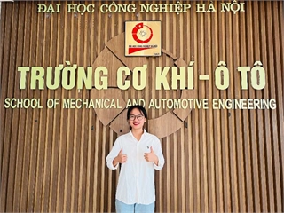 “Bóng hồng” năm hai Trường Cơ khí – Ô tô nhân tố truyền cảm hứng học tập, hoạt động Đoàn/Hội