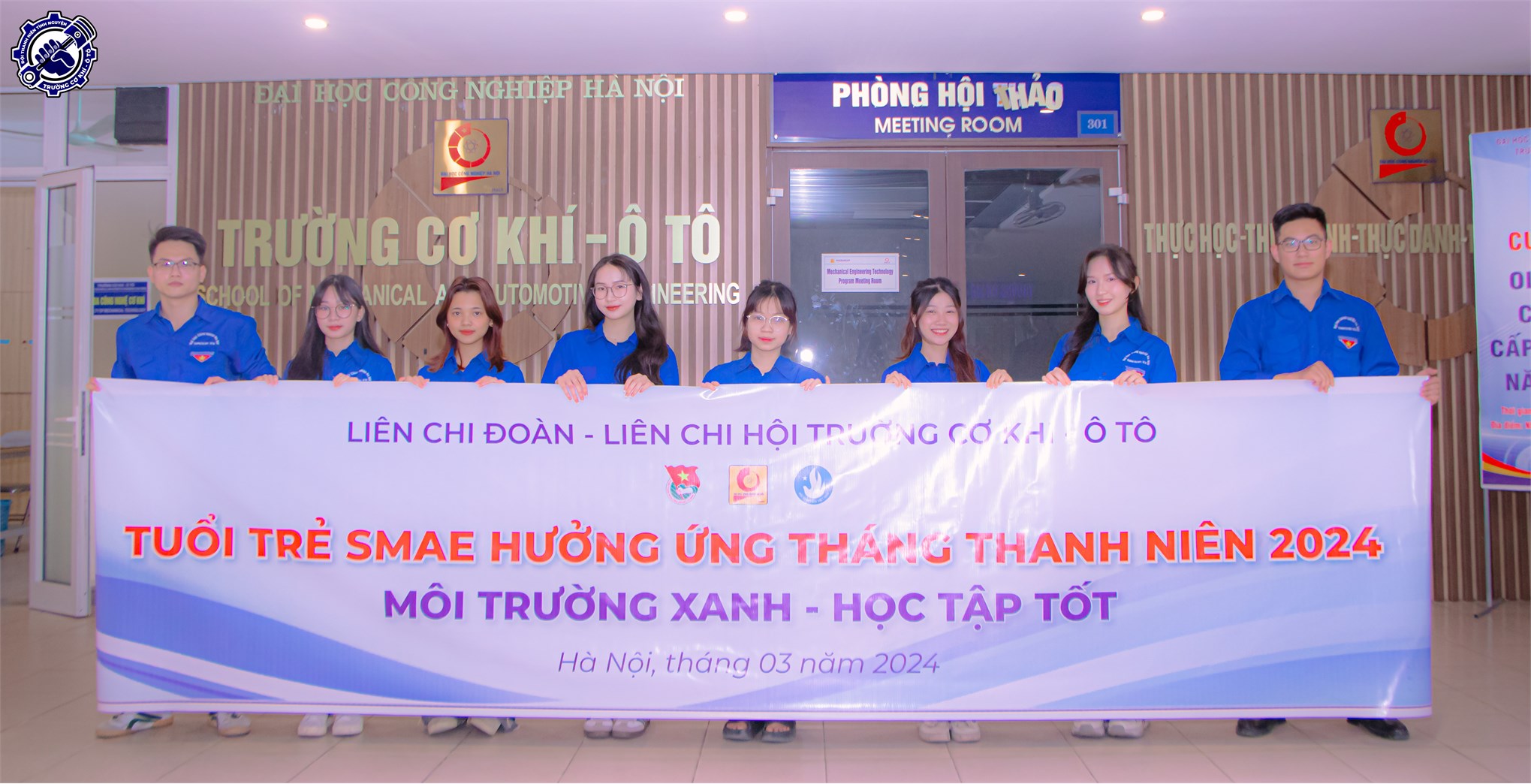 Trường Cơ khí – Ô tô ra quân 5S “Môi trường xanh – học tập tốt”