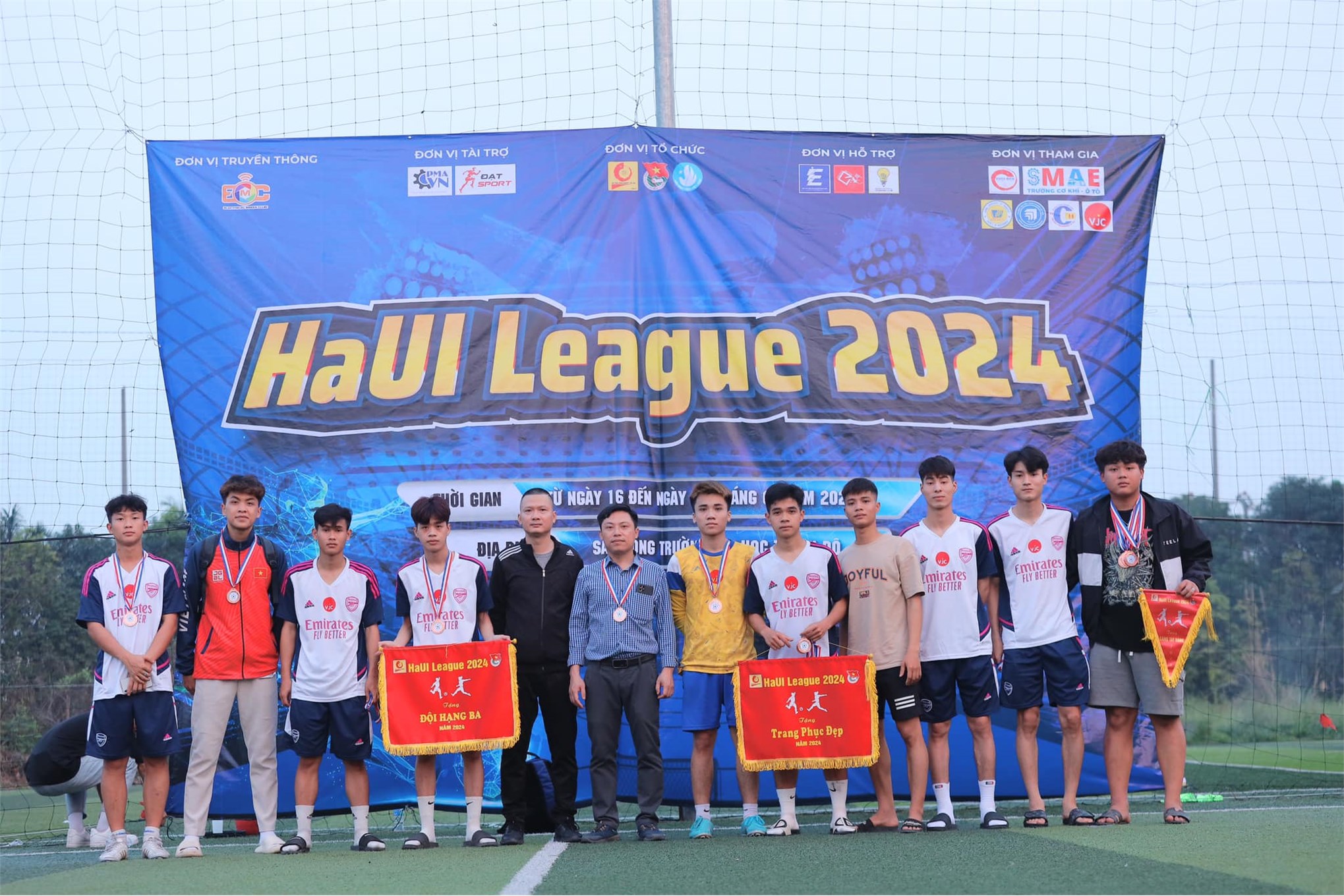 Bế mạc và trao giải bóng đá HAUI LEAGUE 2024
