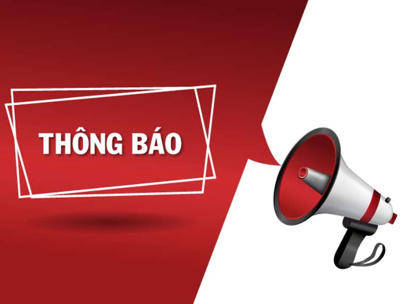Thông báo tuyển sinh khóa đào tạo ngắn hạn