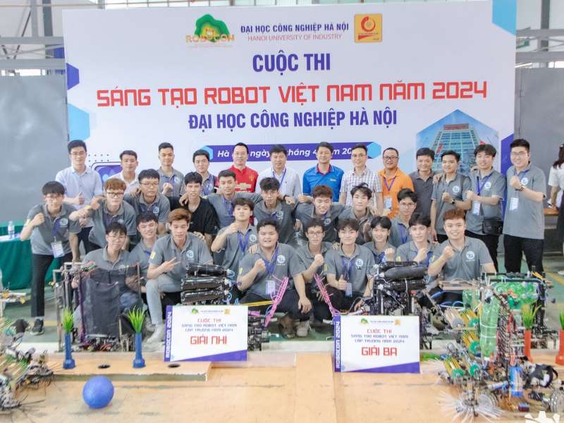 SMAE's Robot Teams Shine at HaUI Robocon Contest 2024