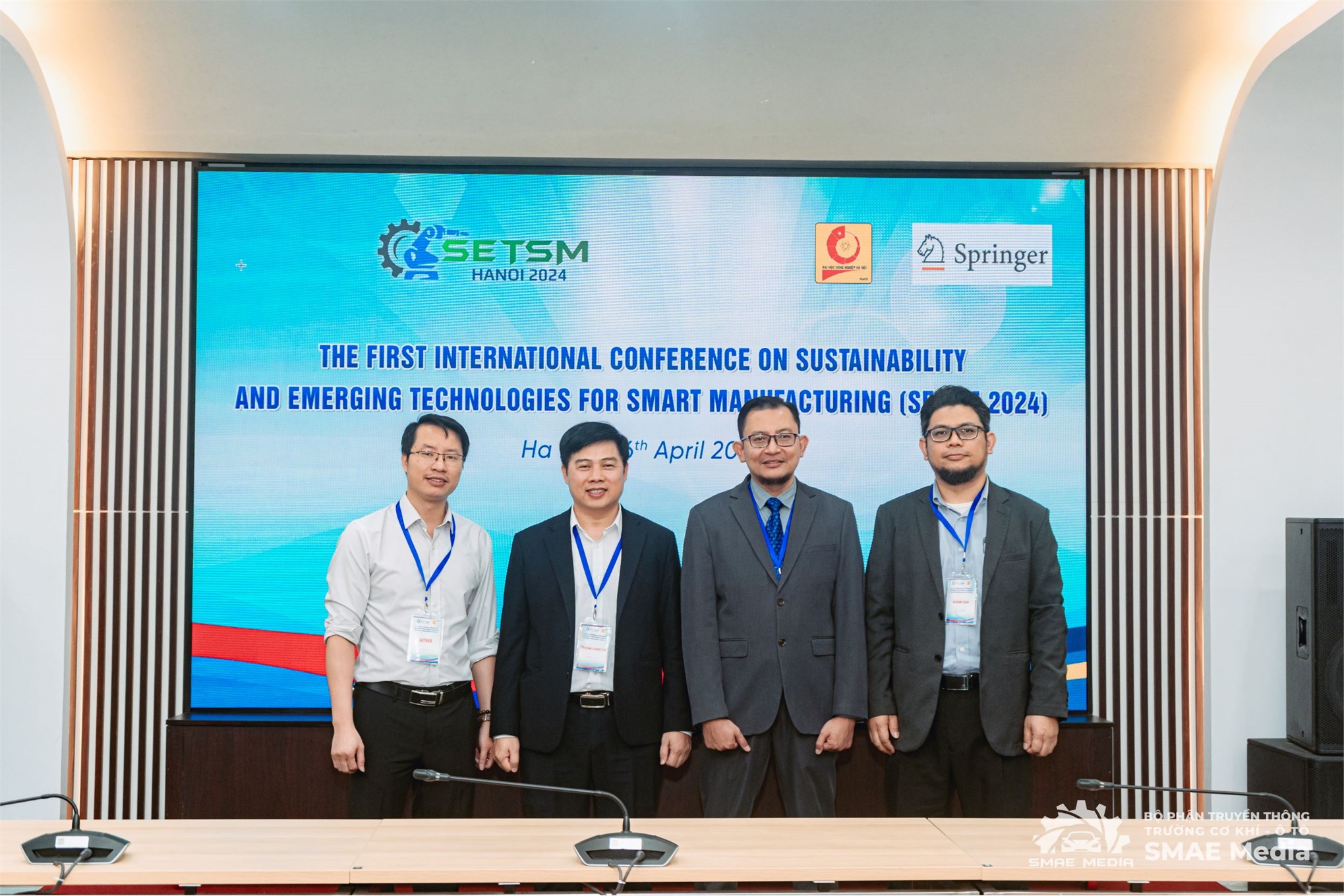 Hội thảo Quốc tế SETSM 2024 gây ấn tượng với chủ đề “Công nghệ bền vững và nổi bật cho sản xuất thông minh”
