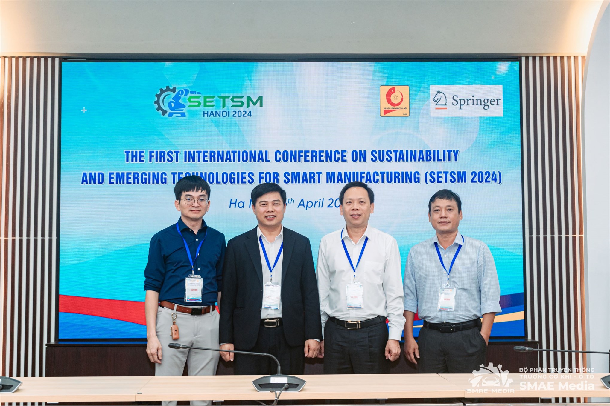 Hội thảo Quốc tế SETSM 2024 gây ấn tượng với chủ đề “Công nghệ bền vững và nổi bật cho sản xuất thông minh”