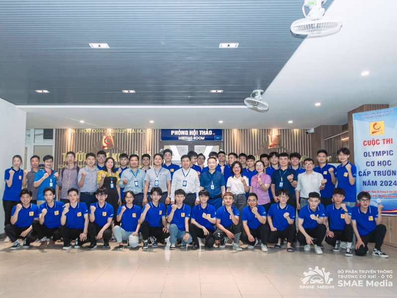Tổng kết, trao giải cuộc thi Olympic Cơ học cấp Trường và Lễ xuất quân tham gia Olympic Cơ học toàn quốc năm 2024