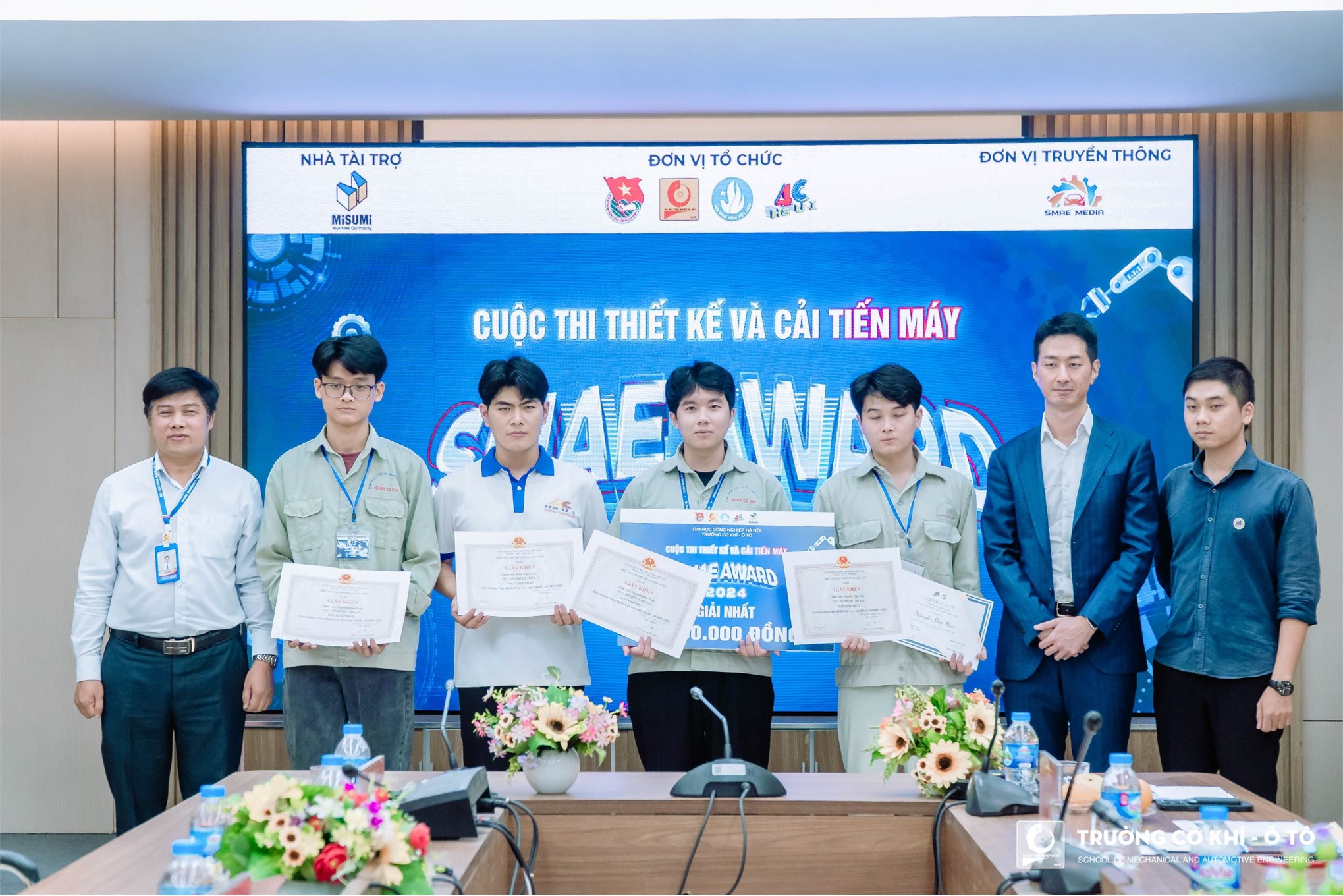 Bế mạc và trao giải “Cuộc thi thiết kế và cải tiến máy SMAE AWARD 2024”