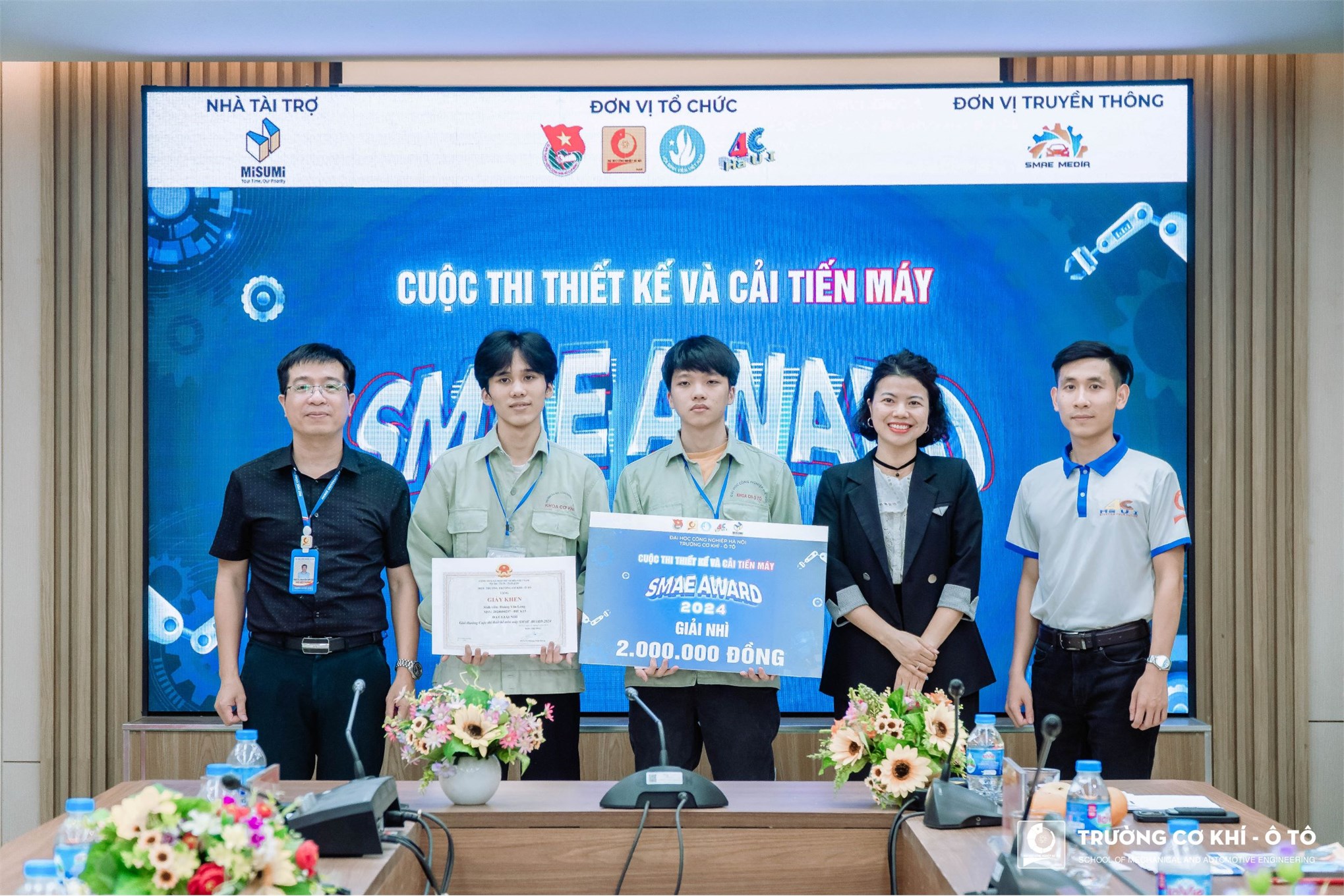 Bế mạc và trao giải “Cuộc thi thiết kế và cải tiến máy SMAE AWARD 2024”