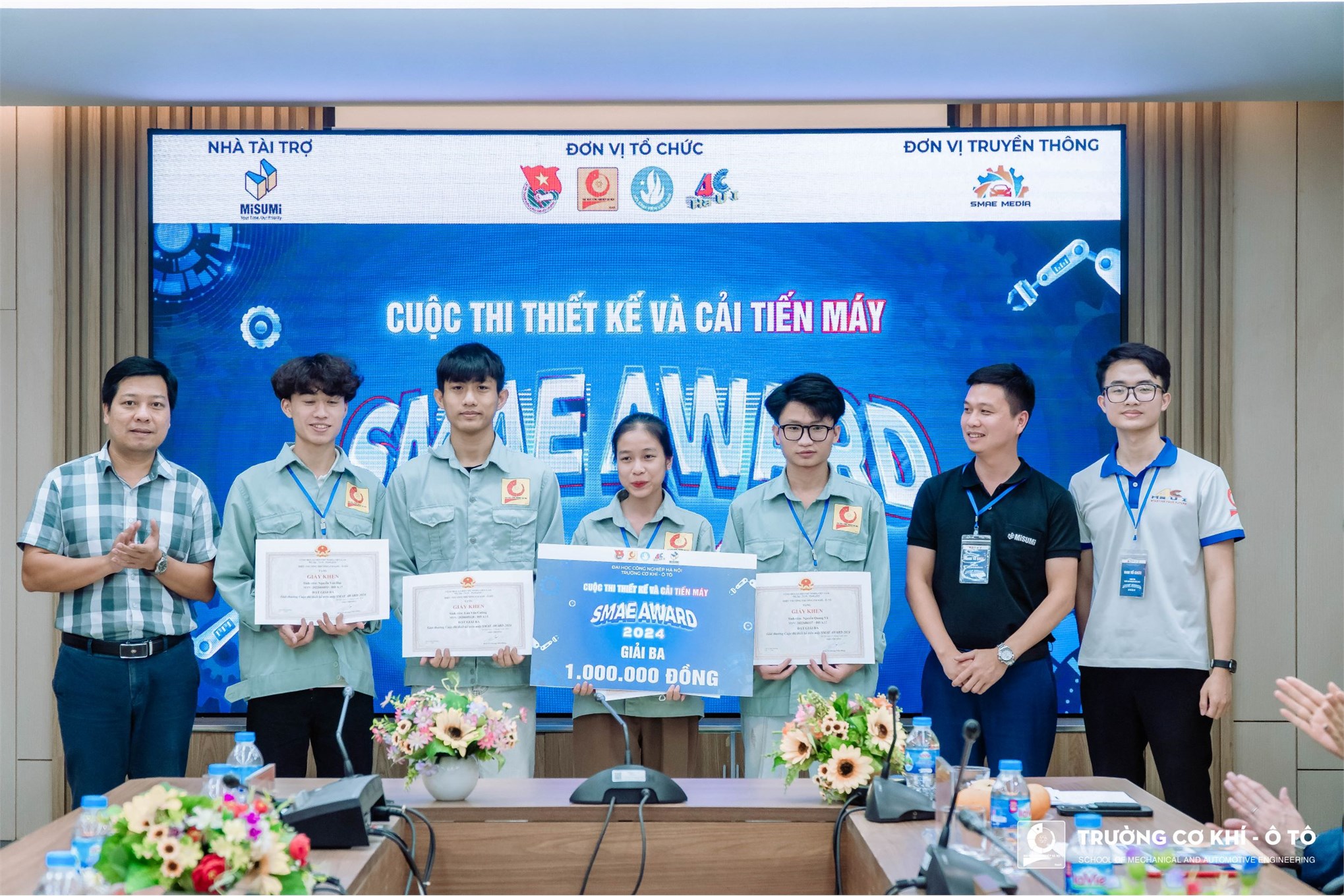 Bế mạc và trao giải “Cuộc thi thiết kế và cải tiến máy SMAE AWARD 2024”