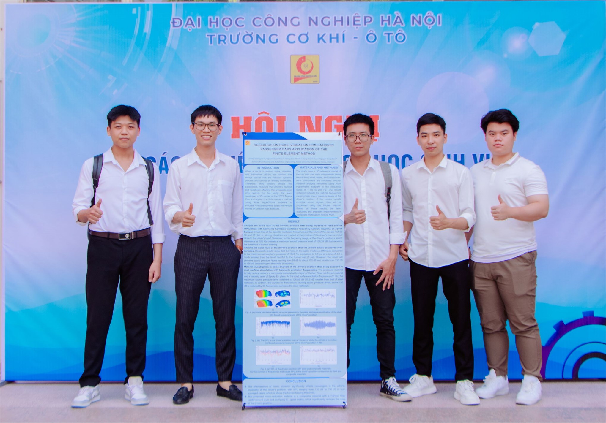 Cùng “chiêm ngưỡng” những sáng tạo khoa học có 1 không 2 của sinh viên Trường Cơ khí – Ô tô, Hội đồng CNKT Ô tô