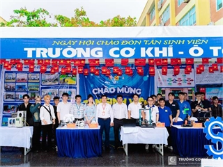 Trường Cơ khí – Ô tô chào đón gần 1400 tân sinh viên trong ngày hội Chào tân sinh viên 2024