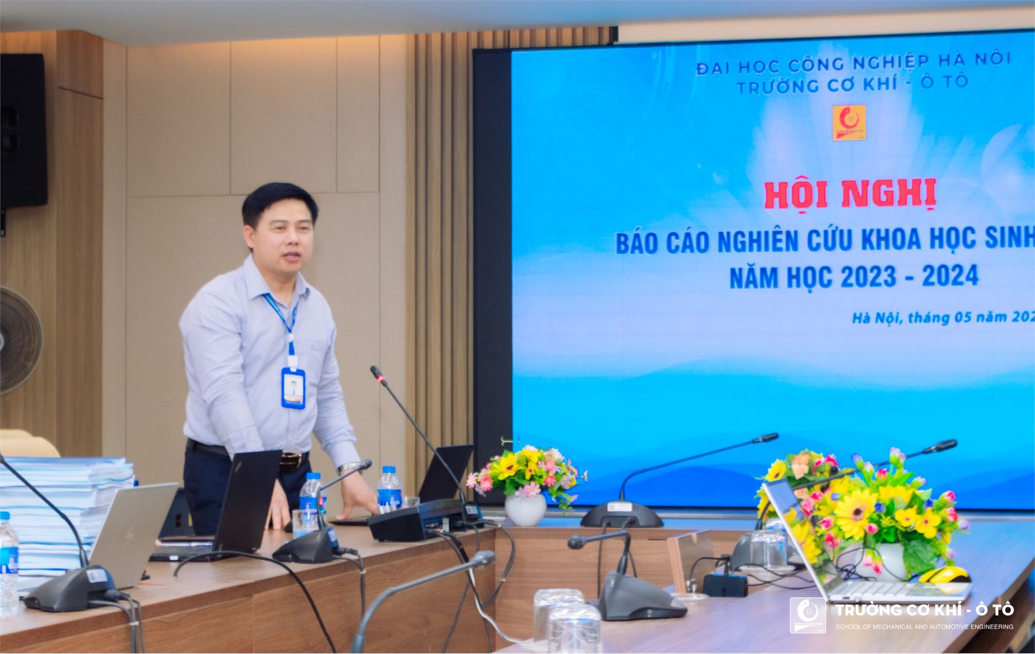 Hơn 80 đề tài nghiên cứu khoa học sinh viên lĩnh vực Cơ khí – Trường Cơ khí – Ô tô đa dạng các chủ đề được nghiệm thu thành công