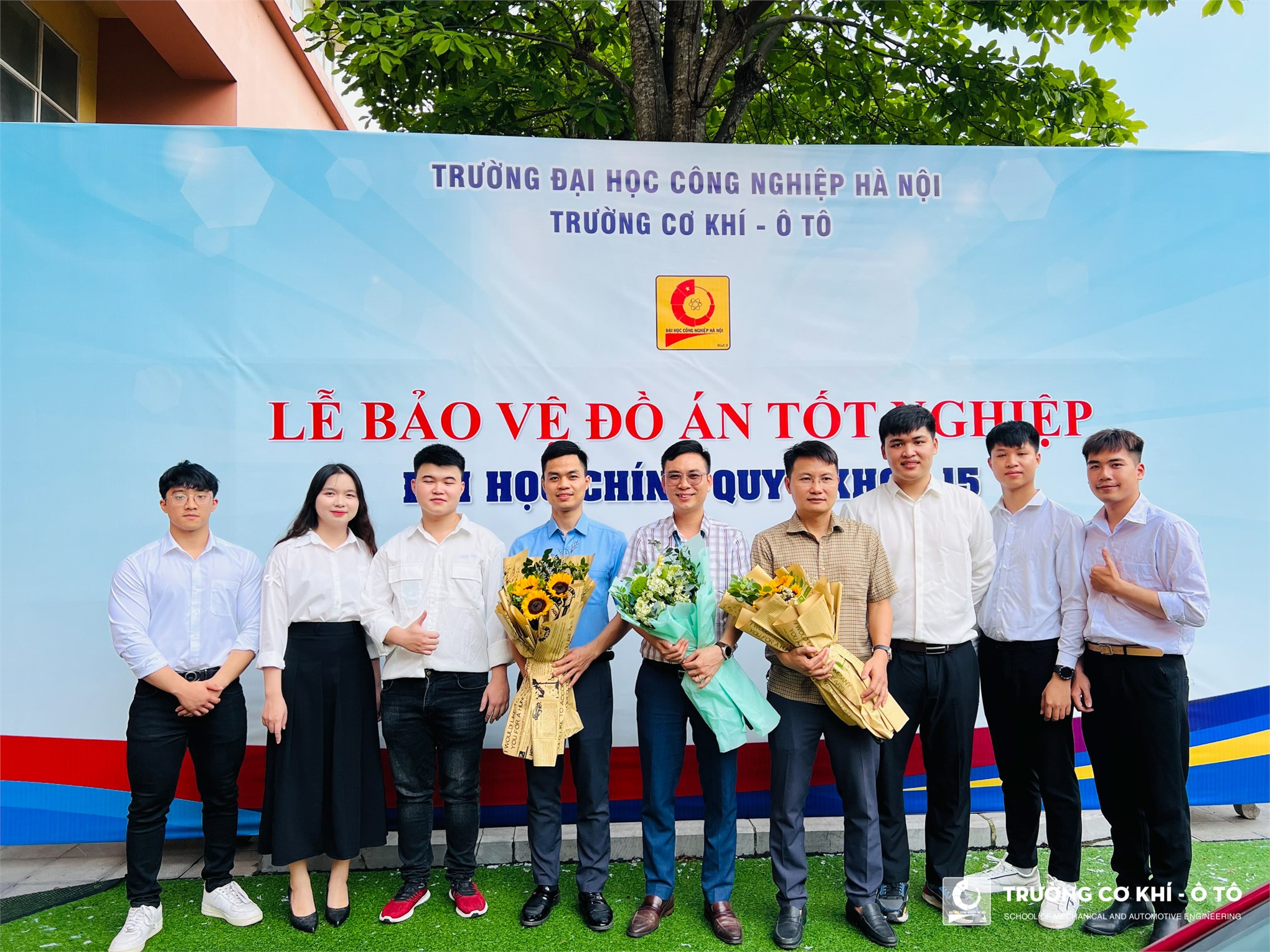 Sinh viên Trường Cơ khí – Ô tô chinh phục hội đồng đánh giá bằng những đồ án mang tính ứng dụng cao