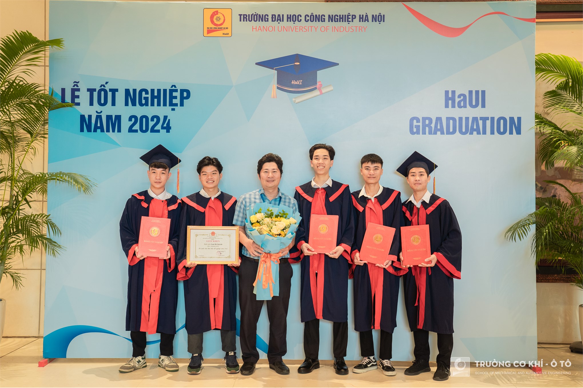 Những con số ấn tượng cho bảng thành tích học tập, nghiên cứu khoa học của nam sinh Lưu Bá Quỳnh, Trường Cơ khí – Ô tô