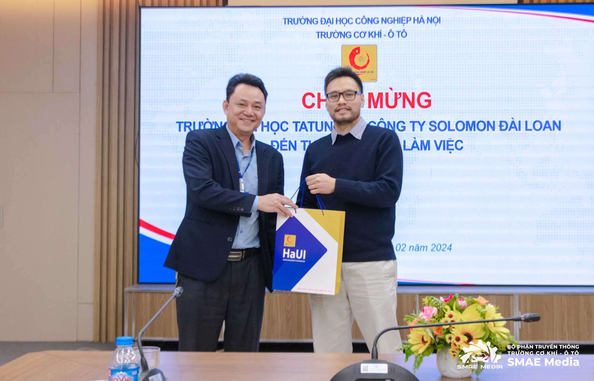 Warmly welcome National Taitung University and Solomon Technology Corporation