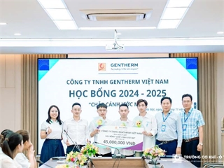 Gentherm Việt Nam trao học bổng “Chắp cánh ước mơ”