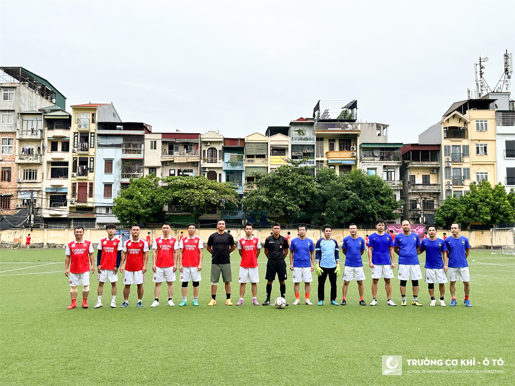 Khoảnh khắc ấn tượng tại giải bóng đá giao hữu cán bộ viên chức các Trường, Học viện đào tạo Cơ khí lần thứ 7