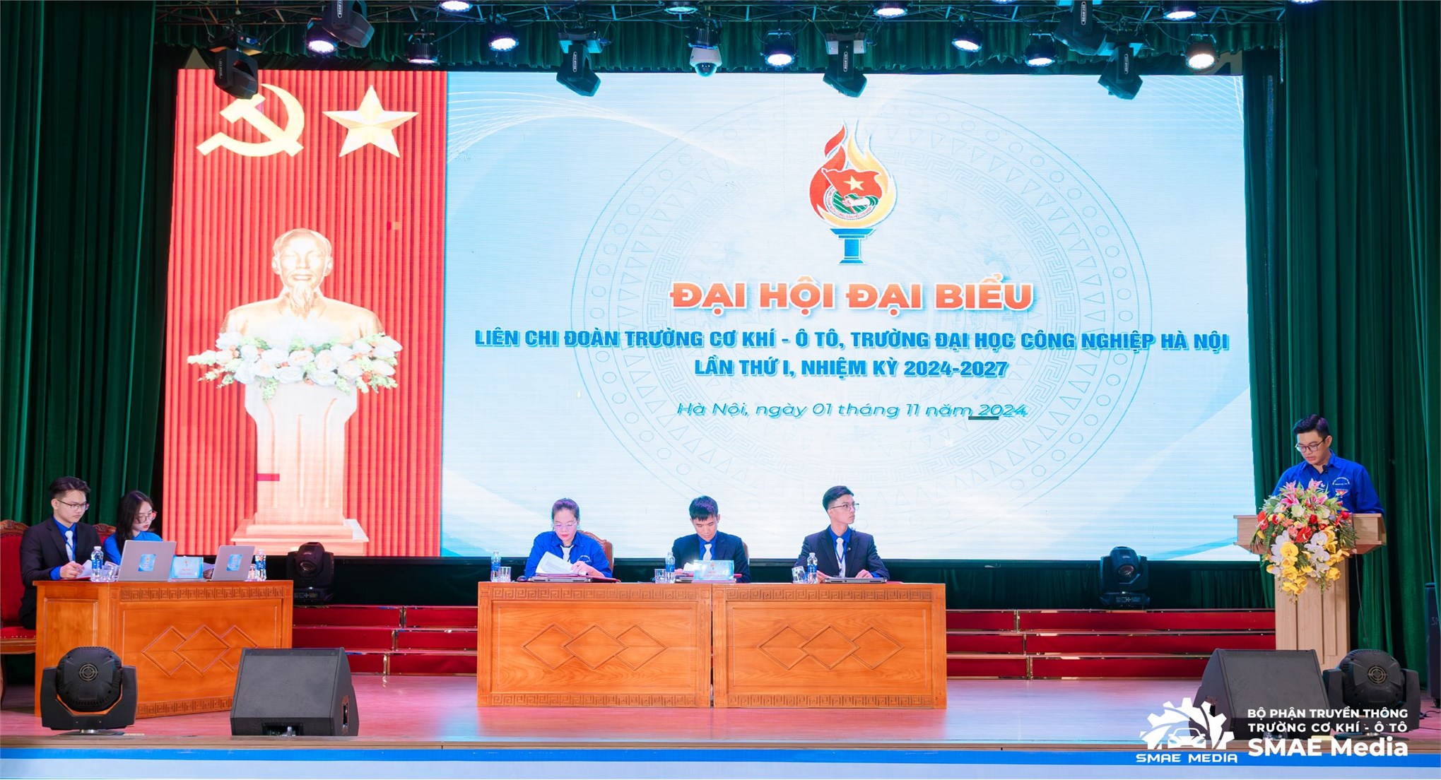 Đại hội Liên Chi Đoàn Trường Cơ khí - Ô tô: Bừng sáng nhiệm kỳ 2024 - 2027