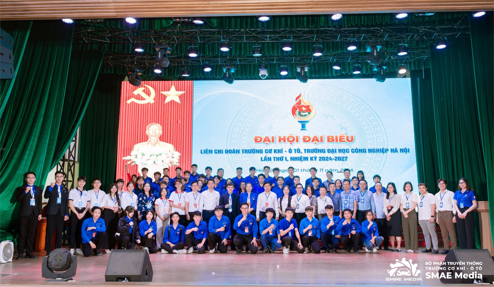 Đại hội Liên Chi Đoàn Trường Cơ khí - Ô tô: Bừng sáng nhiệm kỳ 2024 - 2027