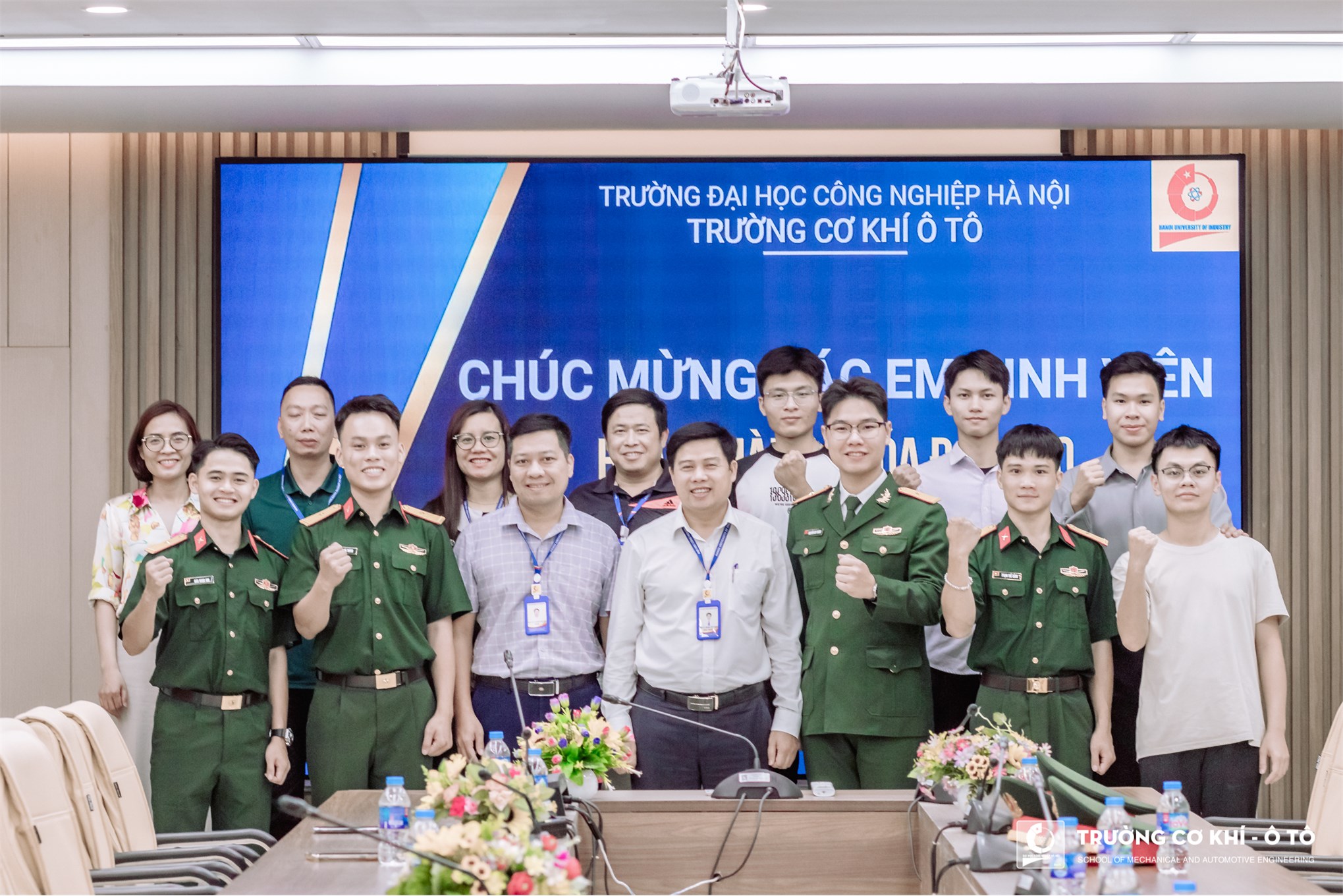 Sinh viên Trường Cơ khí - Ô tô xuất sắc hoàn thành khóa đào tạo sĩ quan dự bị năm 2024