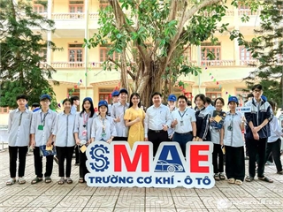 Mang giáo dục STEM đến với Trường THPT Nguyễn Sỹ Sách (Nghệ An), Trường Cơ khí - Ô tô tiếp tục hành trình ươm mầm tri thức