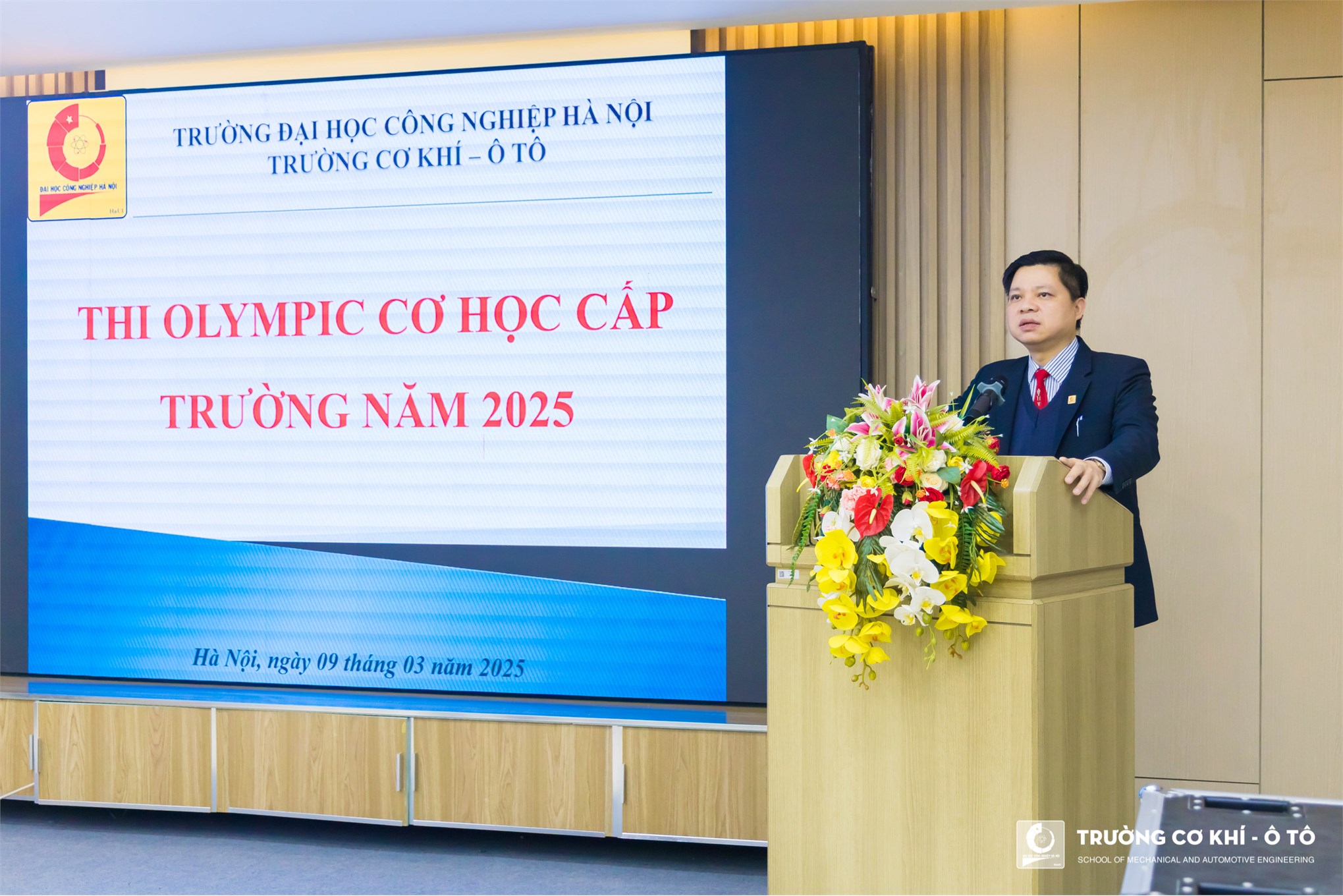 Cuộc thi Olympic Cơ học cấp trường năm 2025: Truyền thống và thành tựu của sinh viên Trường Đại học Công nghiệp Hà Nội