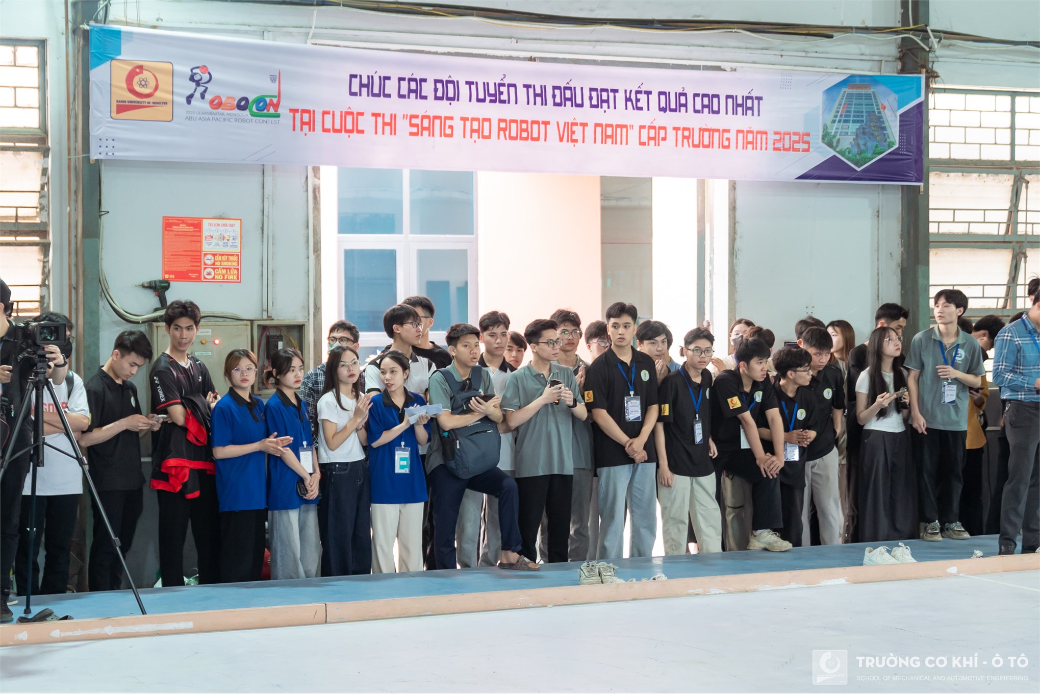 Đội DCN_SMAE 1, Trường Cơ khí - Ô tô giành giải Nhất cuộc thi sáng tạo Robot Việt Nam cấp trường năm 2025