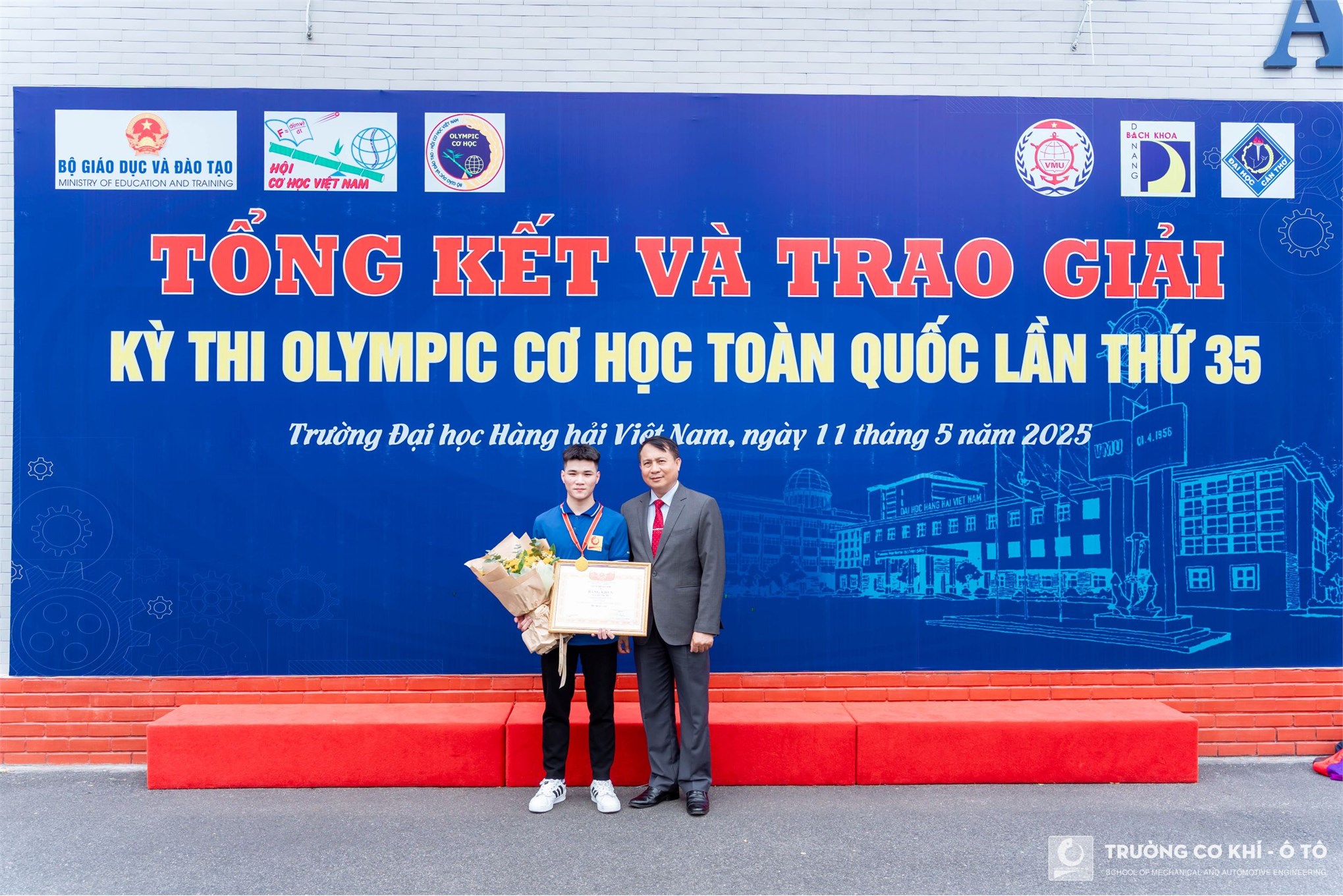Trường Cơ khí - Ô tô giành 26 giải cá nhân, 1 giải đồng đội tại Olympic Cơ học toàn quốc lần thứ 35