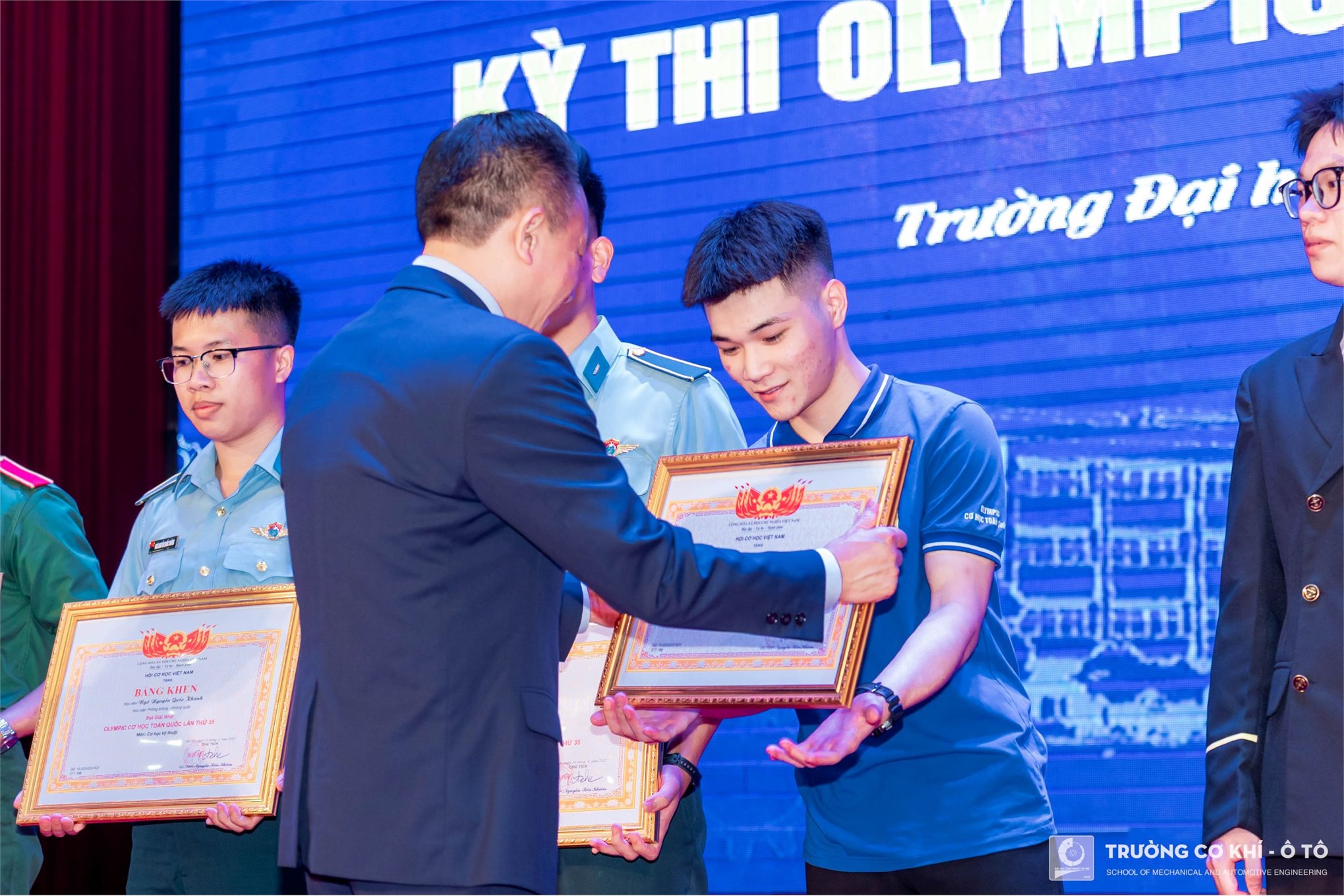 Trường Cơ khí - Ô tô giành 26 giải cá nhân, 1 giải đồng đội tại Olympic Cơ học toàn quốc lần thứ 35