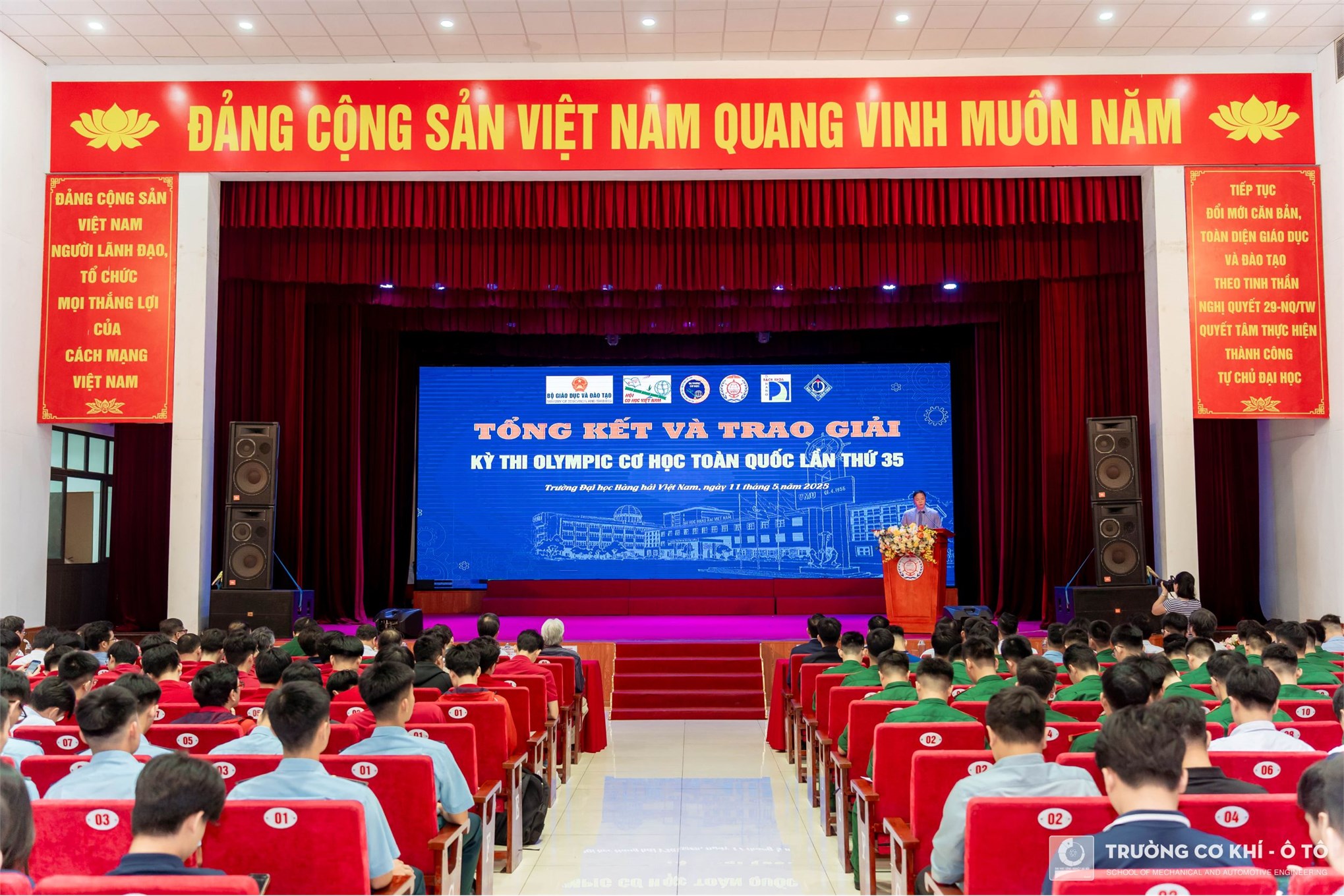 Trường Cơ khí - Ô tô giành 26 giải cá nhân, 1 giải đồng đội tại Olympic Cơ học toàn quốc lần thứ 35