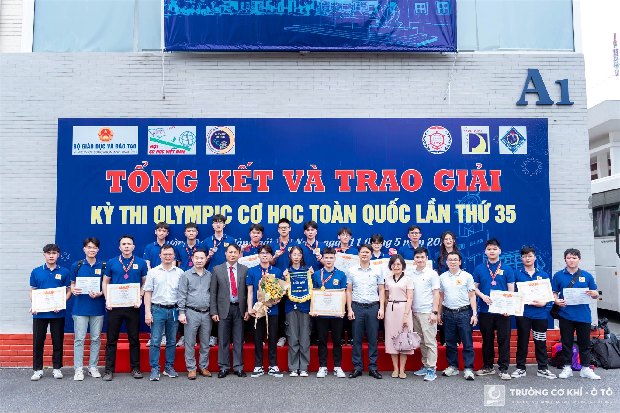 Trường Cơ khí - Ô tô giành 26 giải cá nhân, 1 giải đồng đội tại Olympic Cơ học toàn quốc lần thứ 35