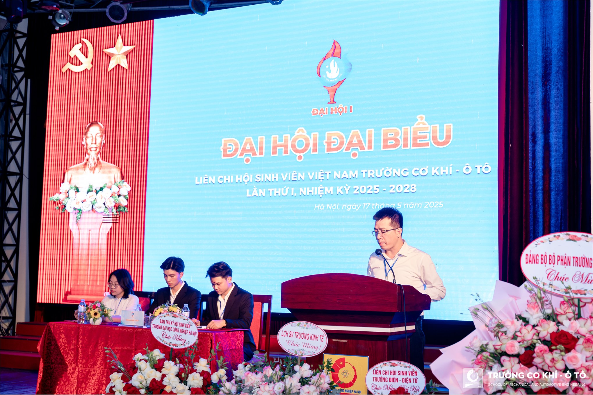 Đại hội đại biểu Liên chi hội sinh viên Việt Nam Trường Cơ khí - Ô tô lần thứ I, Nhiệm kỳ 2025- 2028