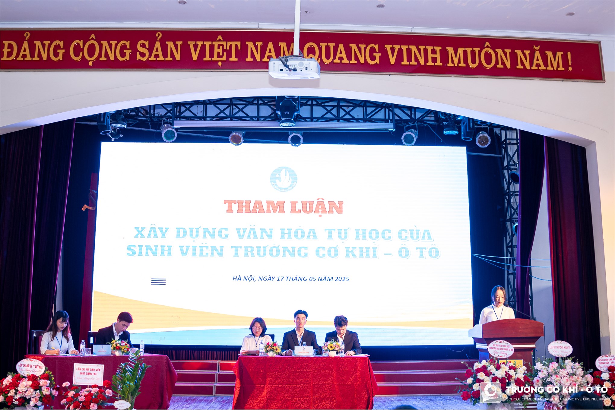 Đại hội đại biểu Liên chi hội sinh viên Việt Nam Trường Cơ khí - Ô tô lần thứ I, Nhiệm kỳ 2025- 2028