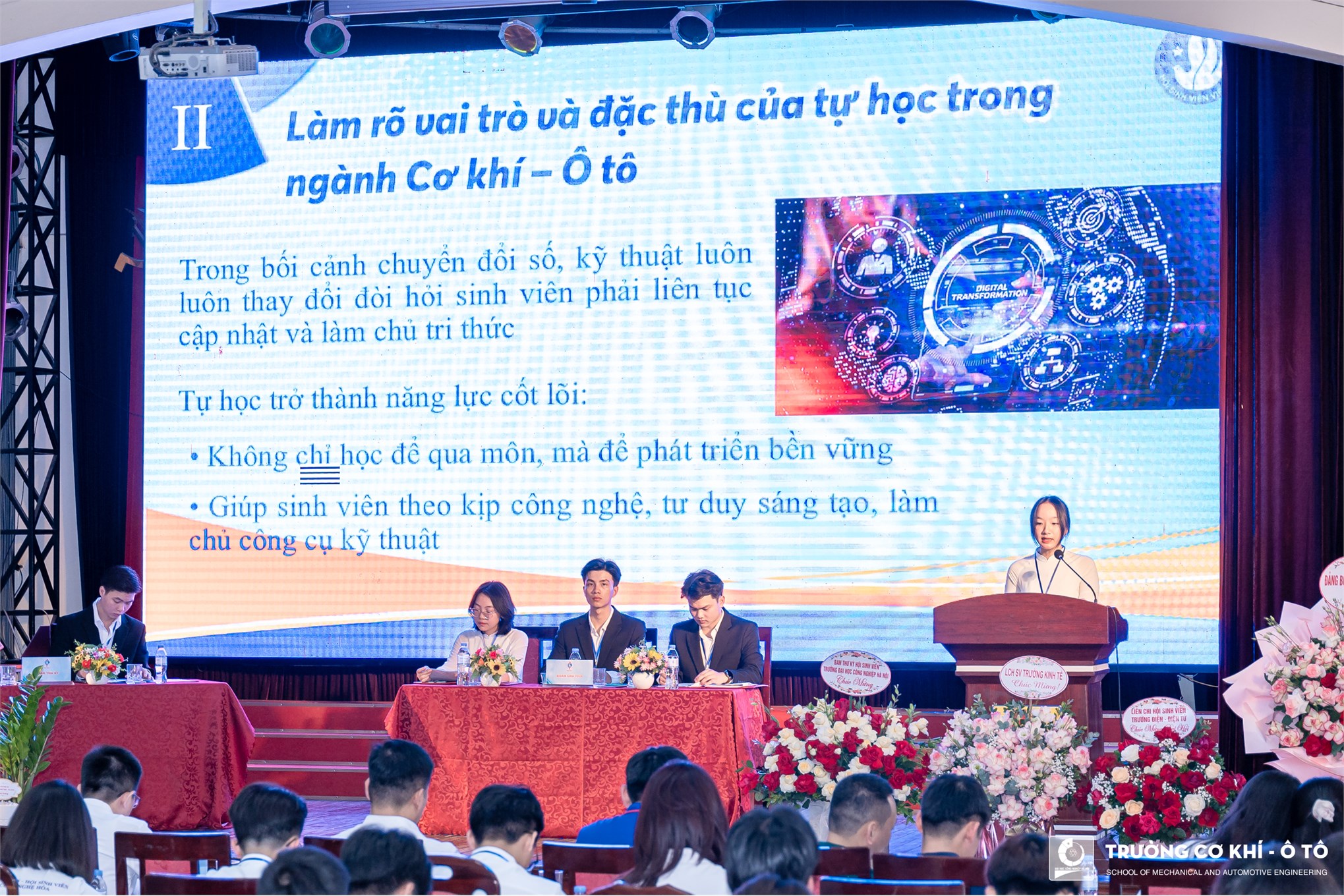Đại hội đại biểu Liên chi hội sinh viên Việt Nam Trường Cơ khí - Ô tô lần thứ I, Nhiệm kỳ 2025- 2028