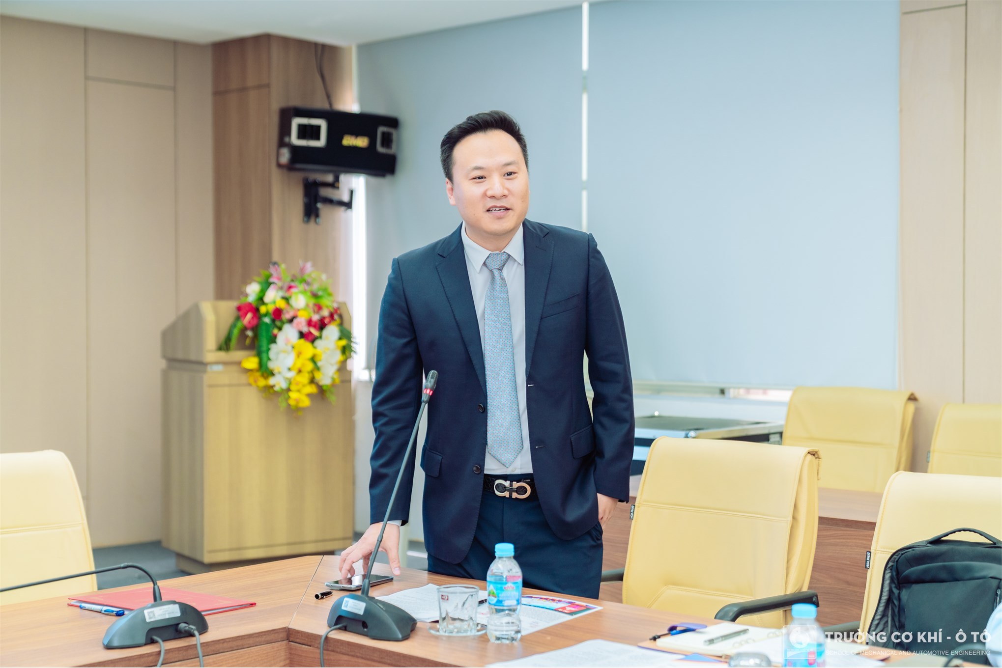 Trường Cơ khí – Ô tô ký biên bản thỏa thuận hợp tác với công ty TNHH Beijing Jingdiao Group Việt Nam