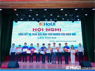 Tôn vinh thành tựu, ươm mầm sáng tạo tại hội nghị tổng kết và trao giải sinh viên nghiên cứu khoa học lần thứ XVI
