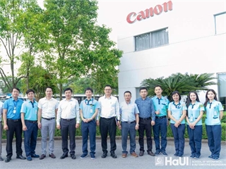 Trường Cơ khí – Ô tô và Công ty TNHH Canon Việt Nam ký kết hợp tác chiến lược, nâng cao chất lượng đào tạo và nghiên cứu