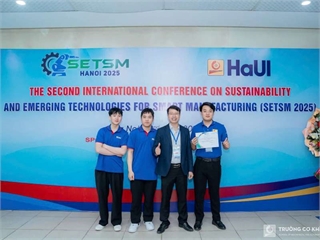 Students of School of Mechanical and Automotive Engineering are creative for the community with an orthopedic brace frame product to support people with disabilities and difficulty moving