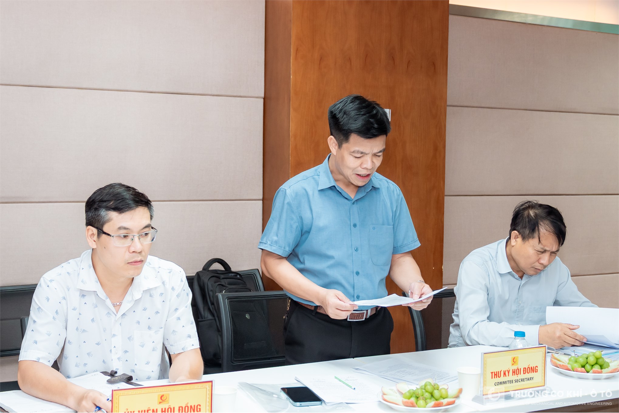 Bảo vệ đề án tốt nghiệp Thạc sĩ Khóa 13 đợt 1 ngành Kỹ thuật Cơ khí động lực - Trường Cơ khí - Ô tô