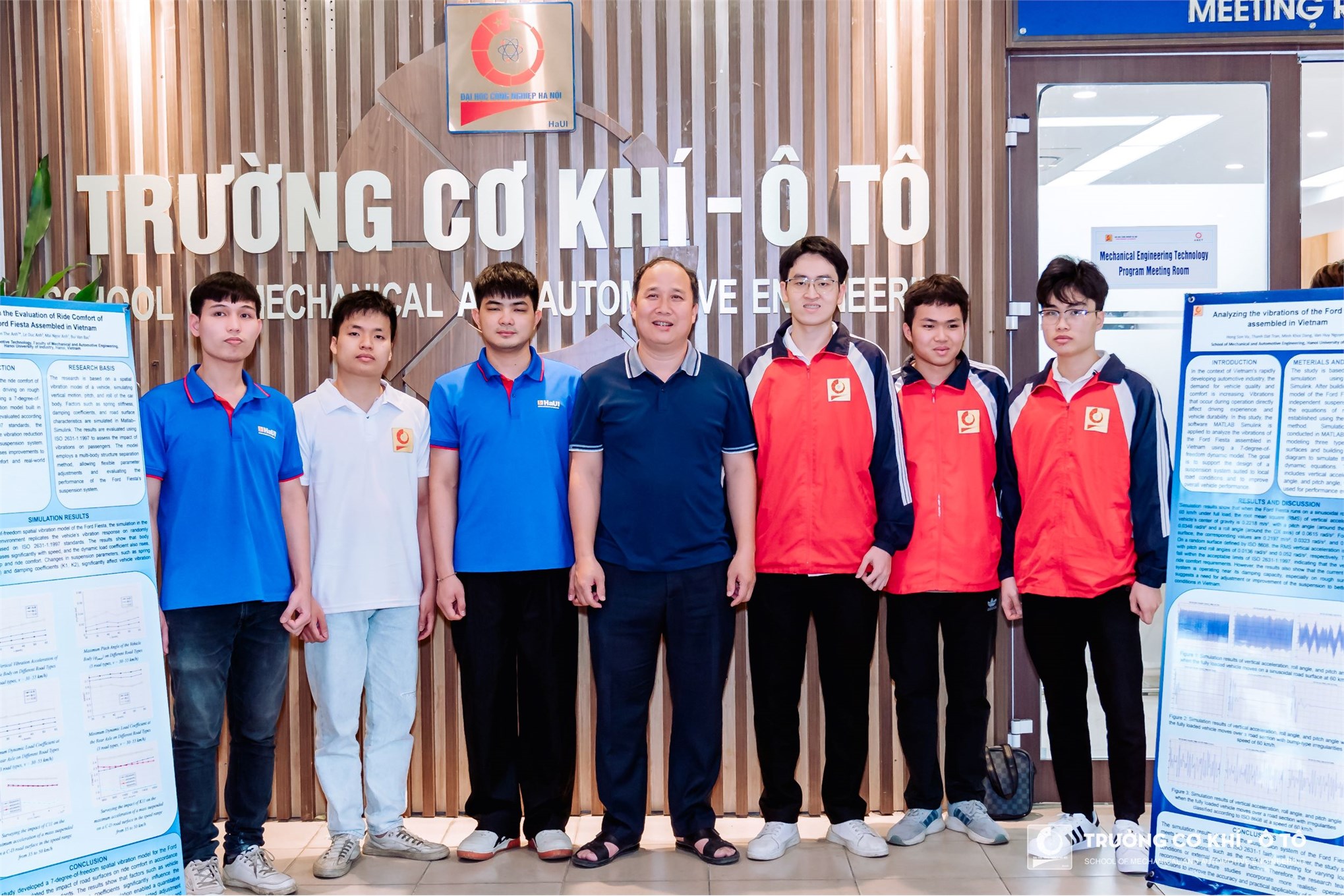 Nghiệm thu đề tài sinh viên nghiên cứu khoa học lĩnh vực Ô tô: sự sáng tạo và tiềm năng ứng dụng