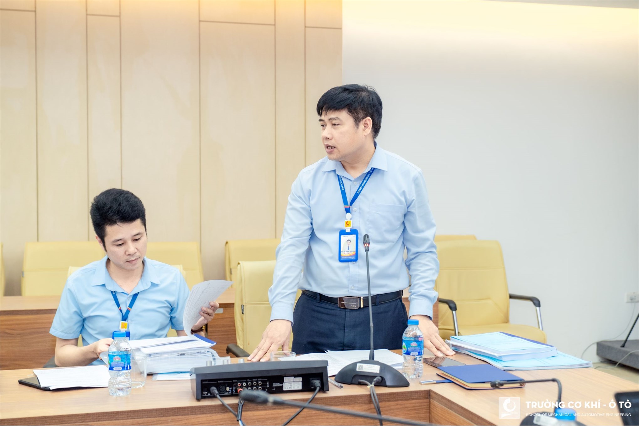 Đánh giá, nghiệm thu cấp cơ sở đề tài khoa học cấp thành phố Hà Nội: “Nghiên cứu ứng dụng công nghệ tạo lớp phủ Cermet bằng phương pháp HVOF để nâng cao tuổi thọ vít ép của máy ép trong công nghiệp chế tạo than sạch”