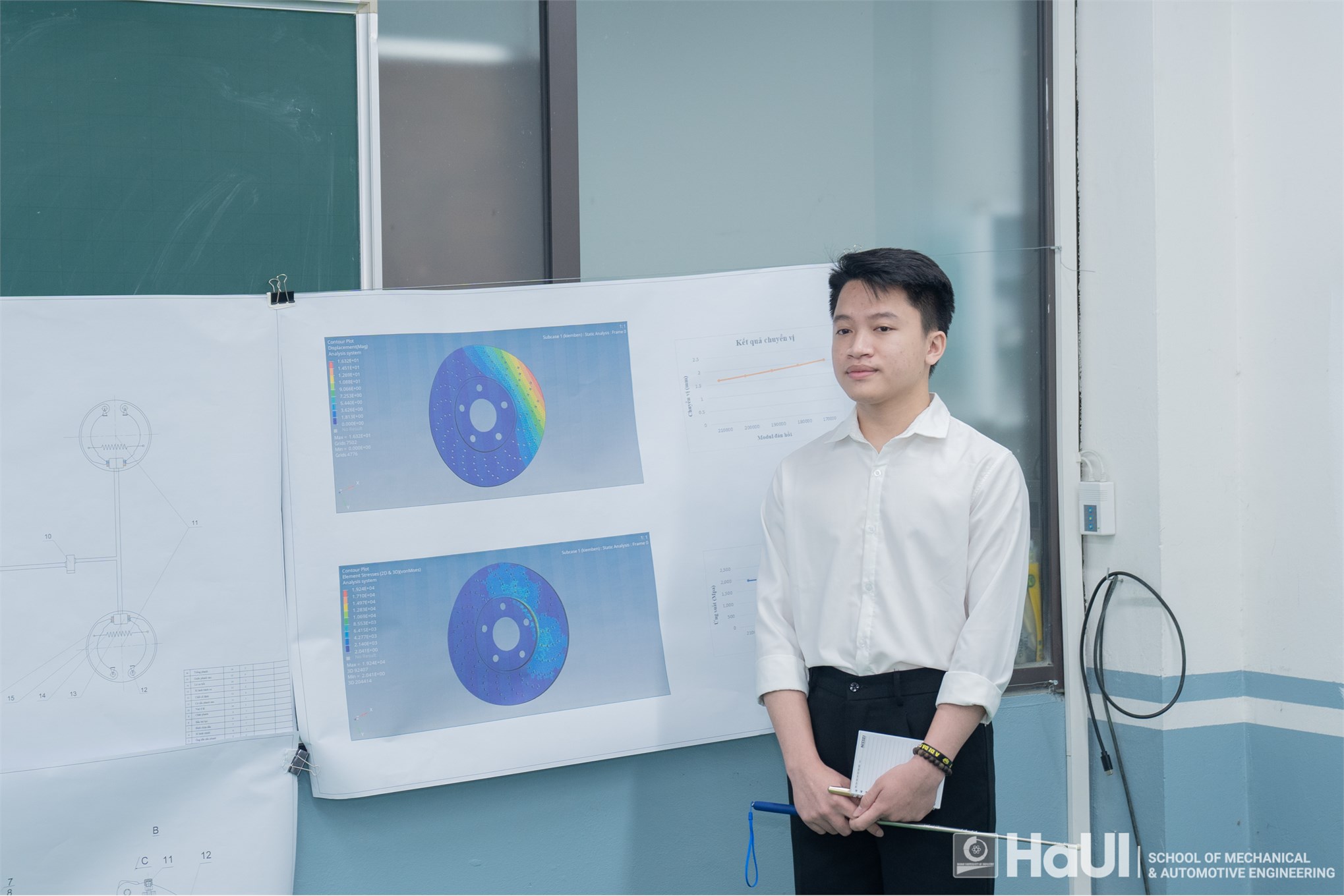 Lễ bảo vệ đồ án tốt nghiệp đại học K16 Trường Cơ khí – Ô tô: Khẳng định bản lĩnh, vững bước vào tương lai