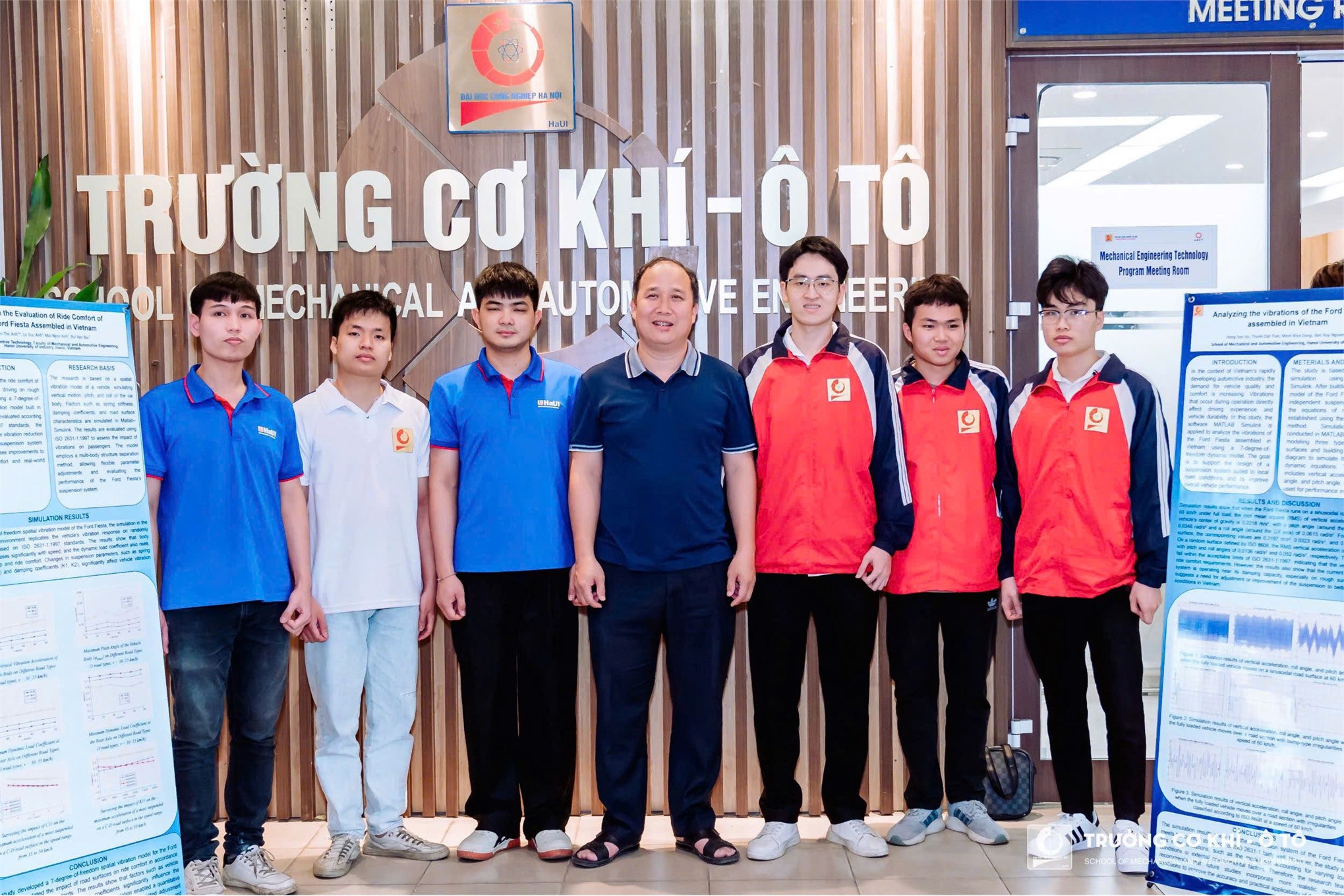 Nghiệm thu đề tài nghiên cứu khoa học sinh viên Trường Cơ khí - Ô tô: Sự sáng tạo và tiềm năng ứng dụng thực tế Hội nghị sinh viên nghiên cứu
