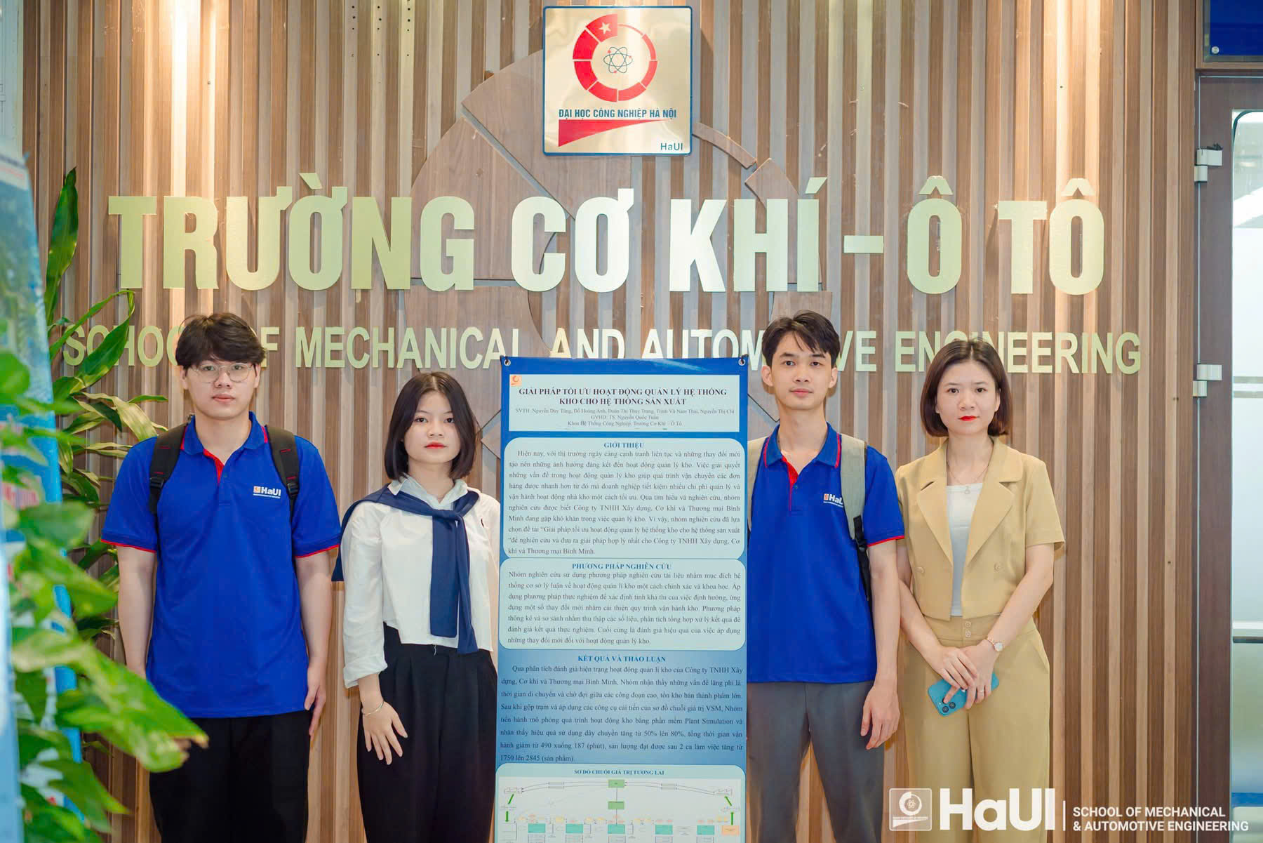 Nghiệm thu đề tài nghiên cứu khoa học sinh viên Trường Cơ khí - Ô tô: Sự sáng tạo và tiềm năng ứng dụng thực tế