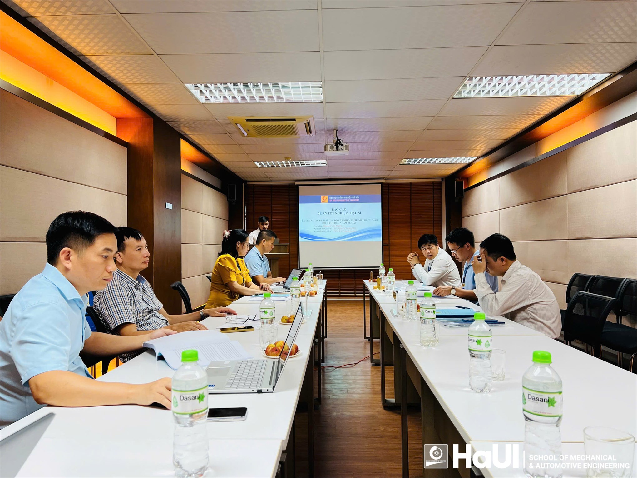 Đề án tốt nghiệp thạc sĩ Kỹ thuật Cơ khí khẳng định chất lượng đào tạo gắn liền thực tiễn tại Trường Cơ khí – Ô tô